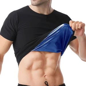 Sauna Shirt for Men Short Sleeve